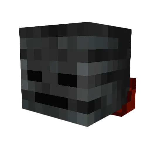 ucasymario Minecraft avatar head, 3D render