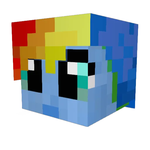 uchiha99itachi Minecraft avatar head, 3D render