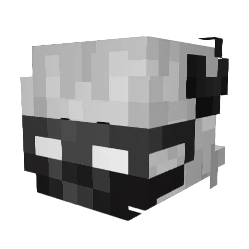 Minecraft-Avatar von udoga: Kopf als 3D-Render