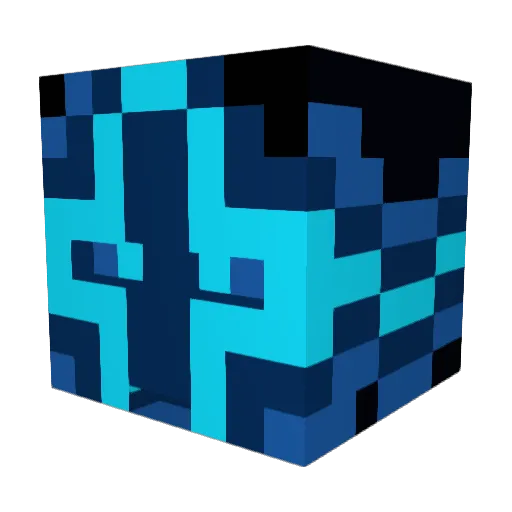 udude47 Minecraft avatar head, 3D render