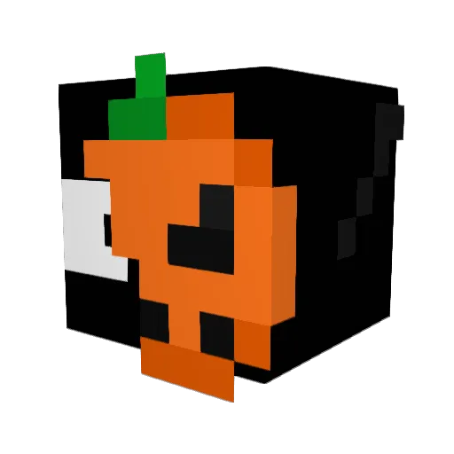 ue4n Minecraft avatar head, 3D render