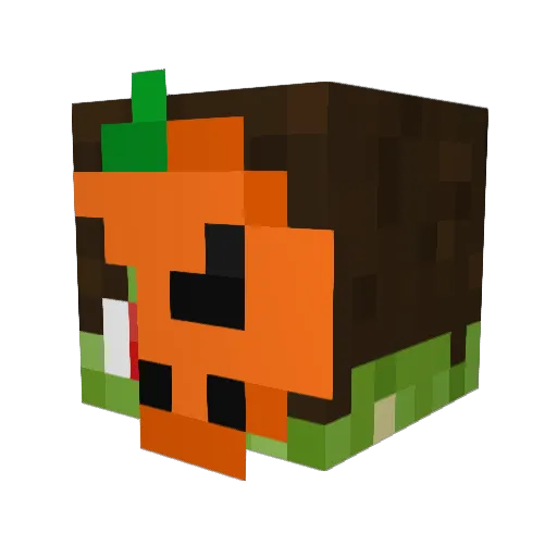 ueSTN Minecraft avatar head, 3D render