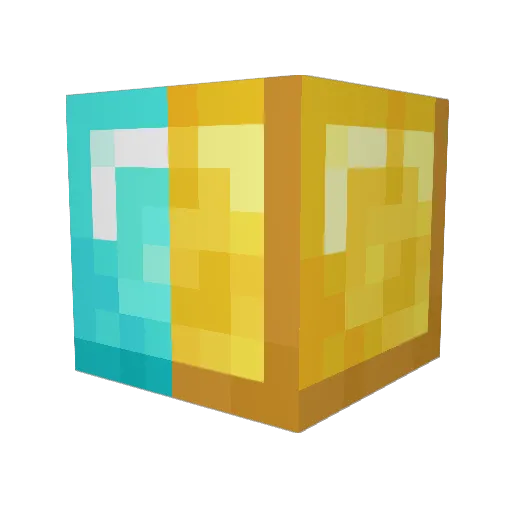 uensalo Minecraft avatar head, 3D render