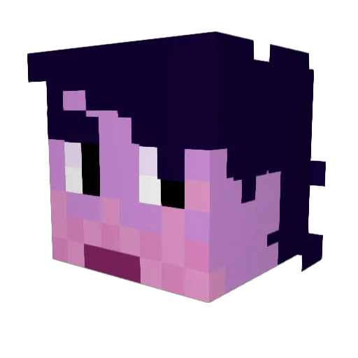 ufodoggy Minecraft avatar head, 3D render