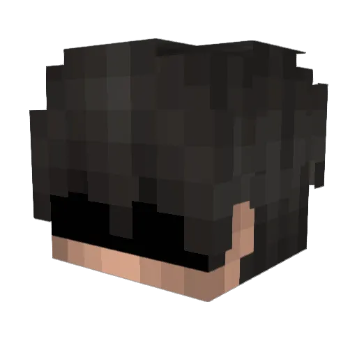 ufossohn Minecraft avatar head, 3D render