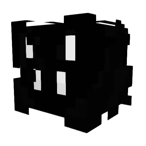 ug4b Minecraft avatar head, 3D render