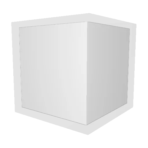 uggc Minecraft avatar head, 3D render