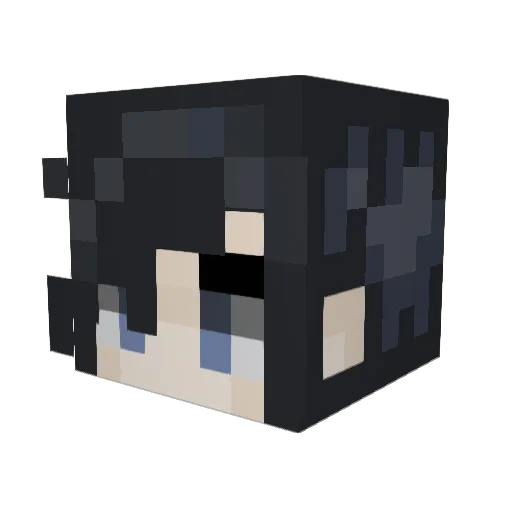 ugh_egg Minecraft avatar head, 3D render