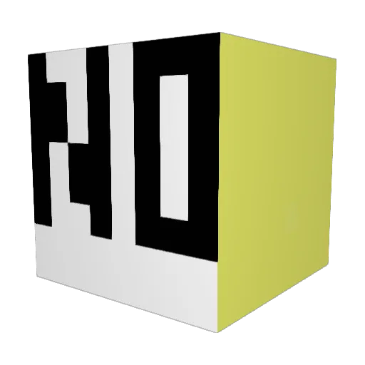 ughnt Minecraft avatar head, 3D render