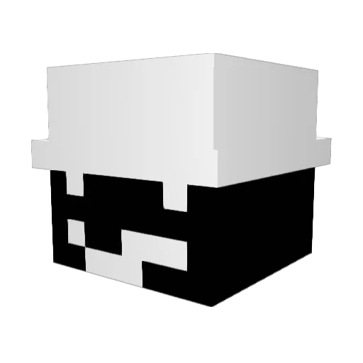 uglyfish45 Minecraft avatar head, 3D render