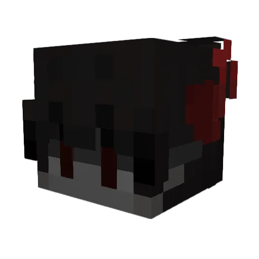 uglysquid51 Minecraft avatar head, 3D render