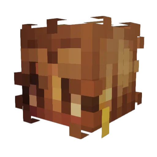 uhNyx Minecraft avatar head, 3D render