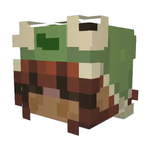 uhh_dess Minecraft avatar head, 3D render