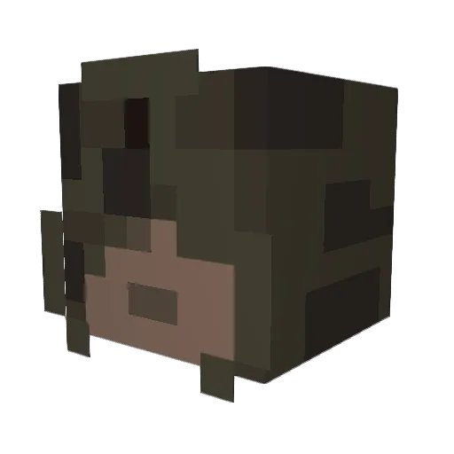 uhhhsemajj Minecraft avatar head, 3D render