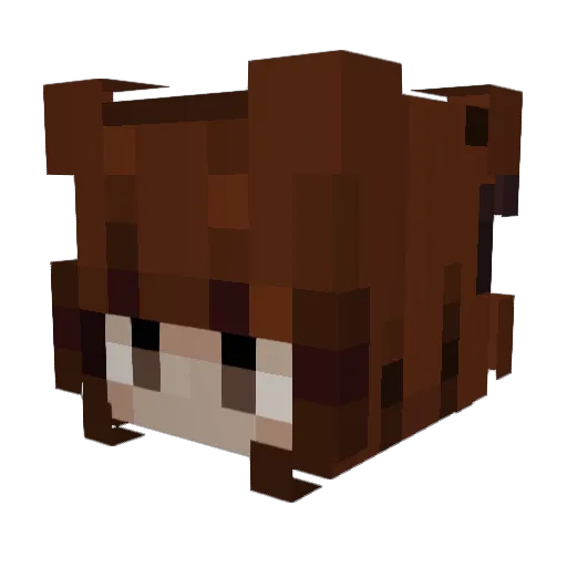 uhmlizzie Minecraft avatar head, 3D render