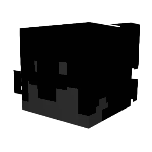 uhmoods Minecraft avatar head, 3D render