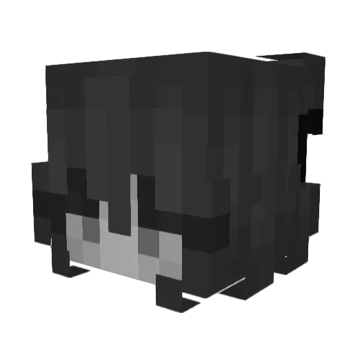 uhsanakin Minecraft avatar head, 3D render