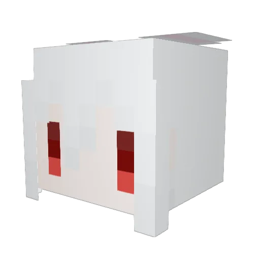 ui_mgcl Minecraft avatar head, 3D render