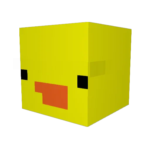 ujonezy Minecraft avatar head, 3D render