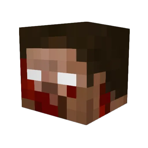 ukapw2 Minecraft avatar head, 3D render