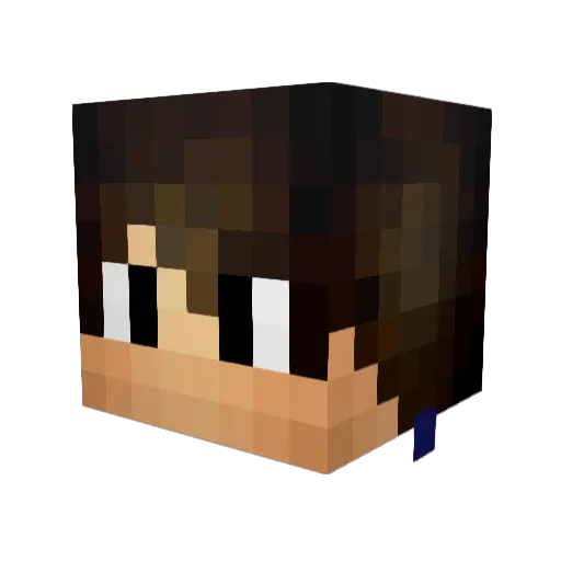 ukyo0404 Minecraft avatar head, 3D render