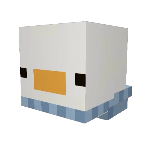 ul3_nicegen_pty Minecraft avatar head, 3D render