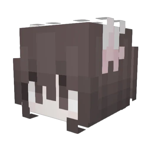 ulin2101 Minecraft avatar head, 3D render