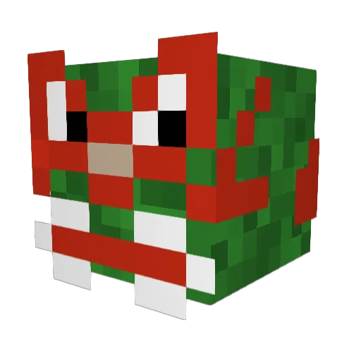 ulisesula Minecraft avatar head, 3D render