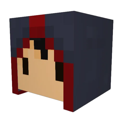 ulltyr Minecraft avatar head, 3D render