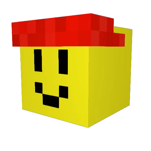 ulrikfilip2004 Minecraft avatar head, 3D render