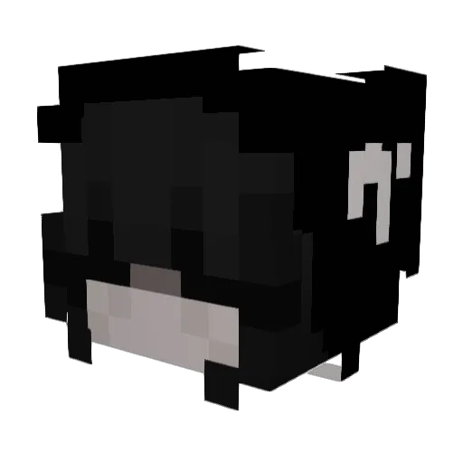 ult_emma Minecraft avatar head, 3D render