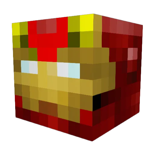 ultimategamer579 Minecraft avatar head, 3D render