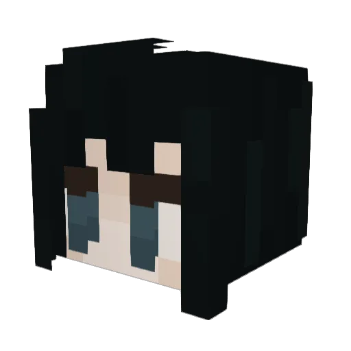 ultra_foot Minecraft avatar head, 3D render
