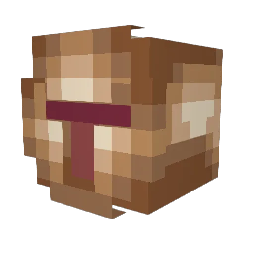 ultra_playz Minecraft avatar head, 3D render