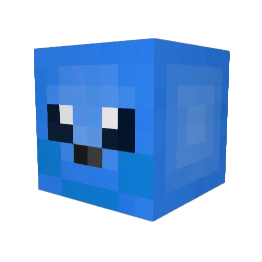 ultrabeast9 Minecraft avatar head, 3D render