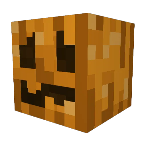 ultrakillv2real Minecraft avatar head, 3D render