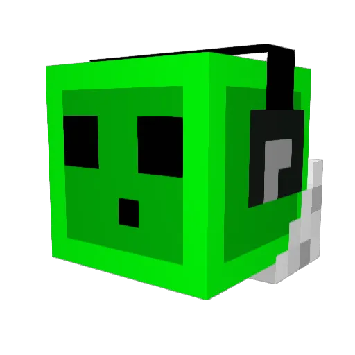 ultrakye Minecraft avatar head, 3D render