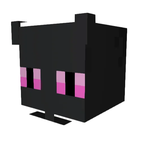 ulubiona Minecraft avatar head, 3D render