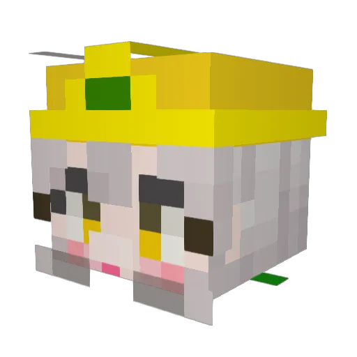 um_yam Minecraft avatar head, 3D render