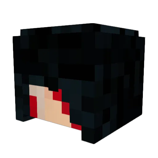umagoon Minecraft avatar head, 3D render