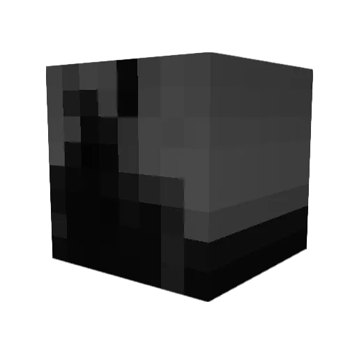 umarUBADC Minecraft avatar head, 3D render