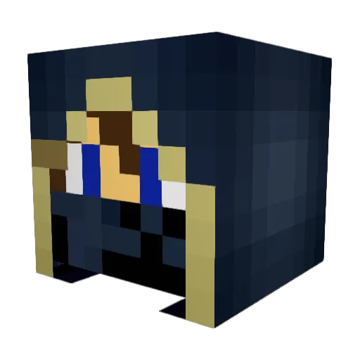 umar_g20 Minecraft avatar head, 3D render