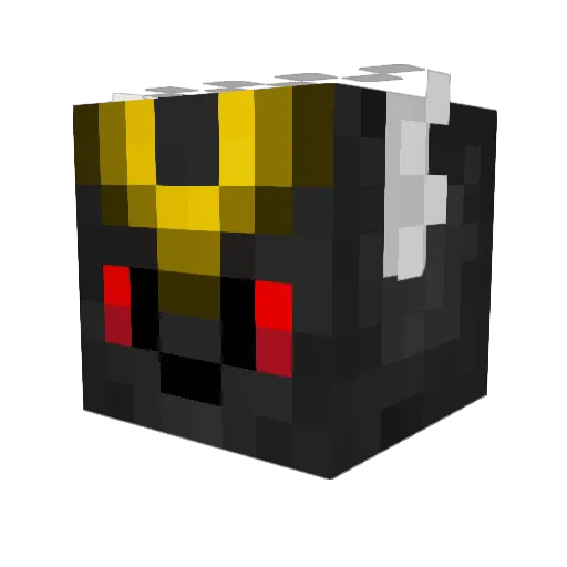 umbreon1122 Minecraft avatar head, 3D render