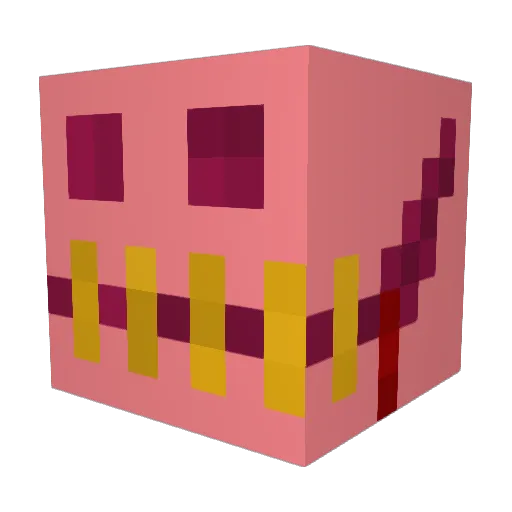 umbreonace247 Minecraft avatar head, 3D render