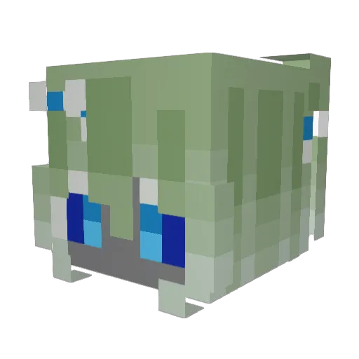 umir Minecraft avatar head, 3D render