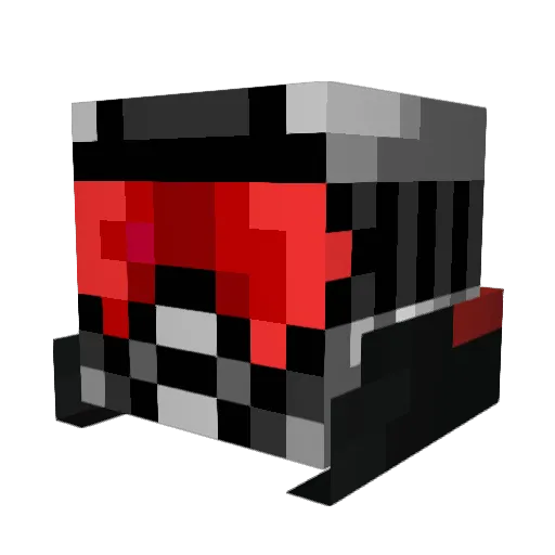 umlpst Minecraft avatar head, 3D render