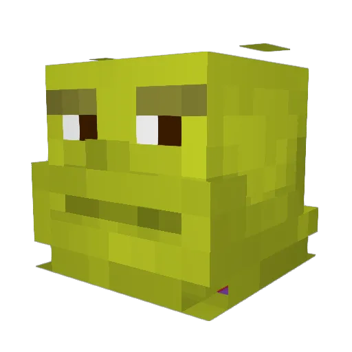 umtut46 Minecraft avatar head, 3D render