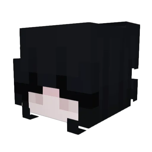 umvs Minecraft avatar head, 3D render