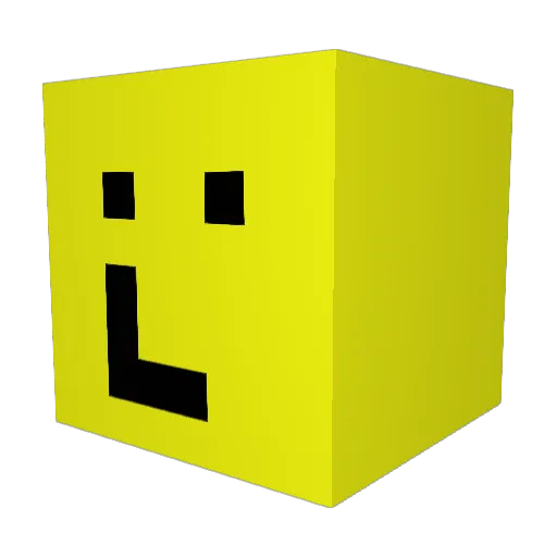 una_j Minecraft avatar head, 3D render