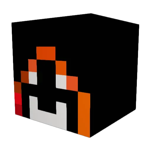 unbeastable8 Minecraft avatar head, 3D render